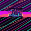 NEON GALAXY WZ.7 - PANEL (60cm x 50cm) light brushed knitwear