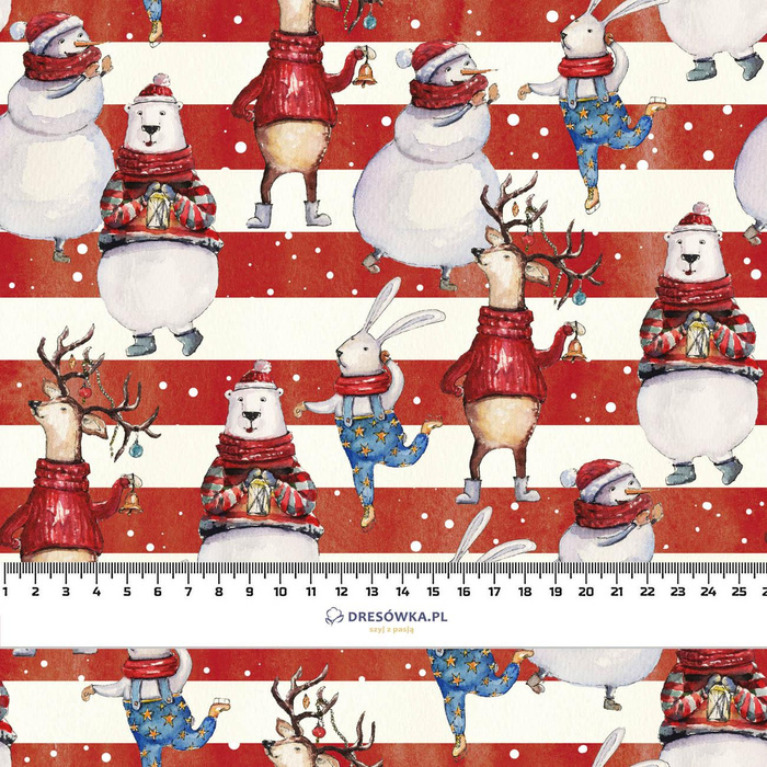 GANG BAŁWANA - lekka dzianina drapana