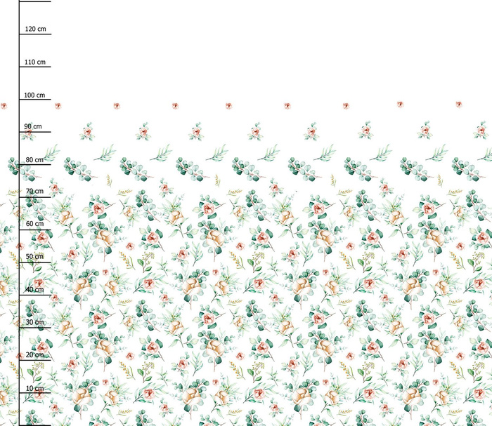 ROSES AND LEAVES PAT. 2 - dress panel 