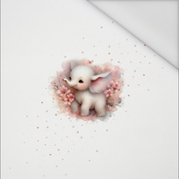 CUTE PINK ELEPHANT - panel (60cm x 50cm) Waterproof woven fabric