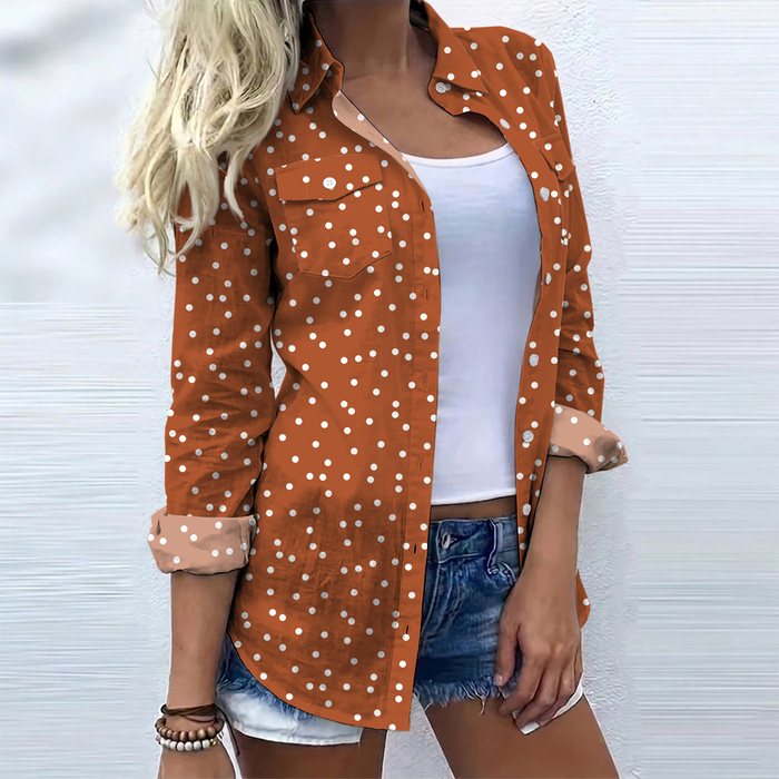 POLKA DOTS WZ. 6 - quick-drying woven fabric