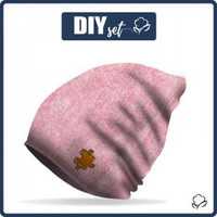"Beanie" cap  51-53 - VINTAGE LOOK JEANS (rose quartz)