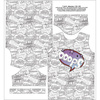 KINDER T-SHIRT- COMICS / ooops (violet - rot) - Single Jersey (140/146)