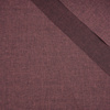 AUBERGINE - Wasserabweisende Webware Leinenimitat