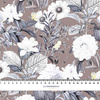 LUXE BLOSSOM pat. 2 - Hydrophobic brushed knit