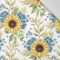 SUNFLOWERS wz. 2 - Cotton woven fabric
