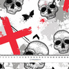 SKULLS AND X’S - lycra 300g