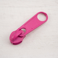 Slider for zipper tape 5mm - fuchsia - 312