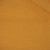 D-09 MUSTARD - looped knitwear with elastan