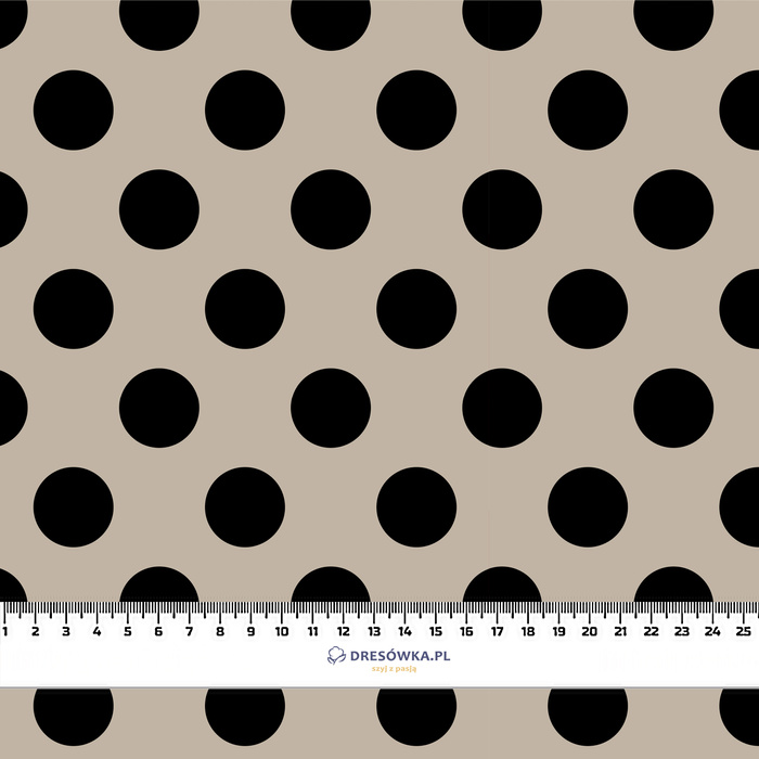 POLKA DOTS WZ. 12 - Muślin bawełniany