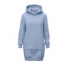 DIY Set - HOODIE "LUXA" - LIGHT BLUE - XXXL/XXXXL