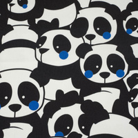 PANDY / classic blue- Welur tapicerski