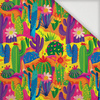 NEON CACTUS WZ.1 - Woven Fabric for tablecloths