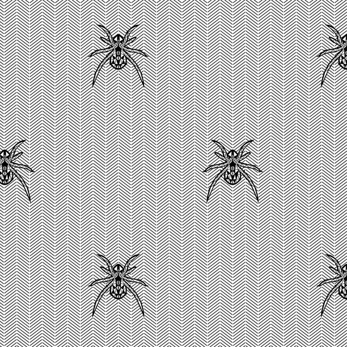 SPIDERS / NIGHT CALL / white - Hydrophobic brushed knit