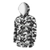 HERREN HOODIE (COLORADO) - CAMOUFLAGE GRAU - Nähset XL