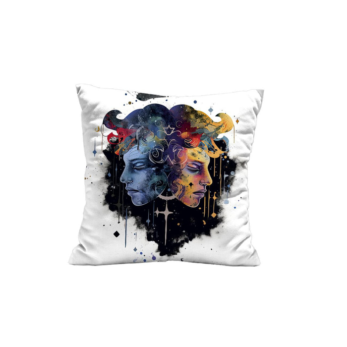 PODUSZKA 45X45 - GEMINI WZ. 1 - welur tapicerski - zestaw do uszycia