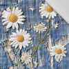 DAISIES DENIM IMITATION WZ. 3 - Viskose Webware