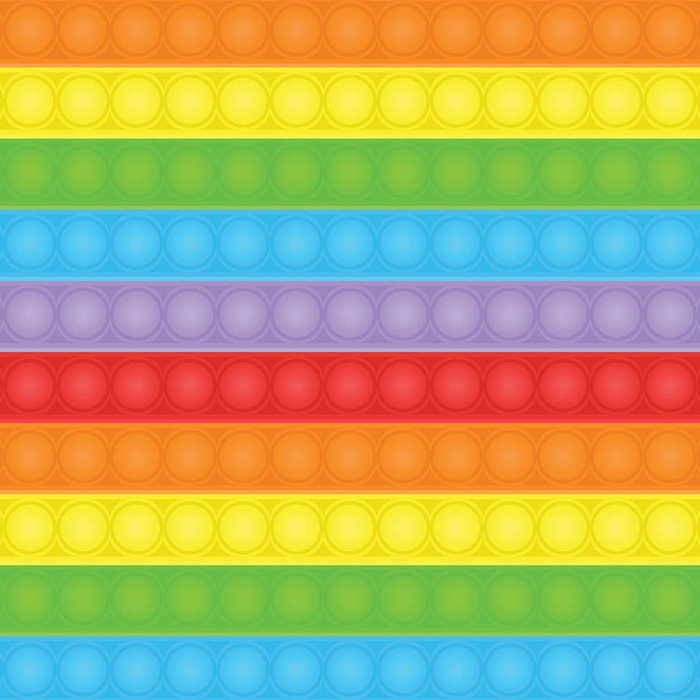 BUBBLED / colorful - single jersey with elastane 