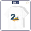 KID’S T-SHIRT - 2ST BIRTHDAY / BULLDOZER - single jersey (92/98)