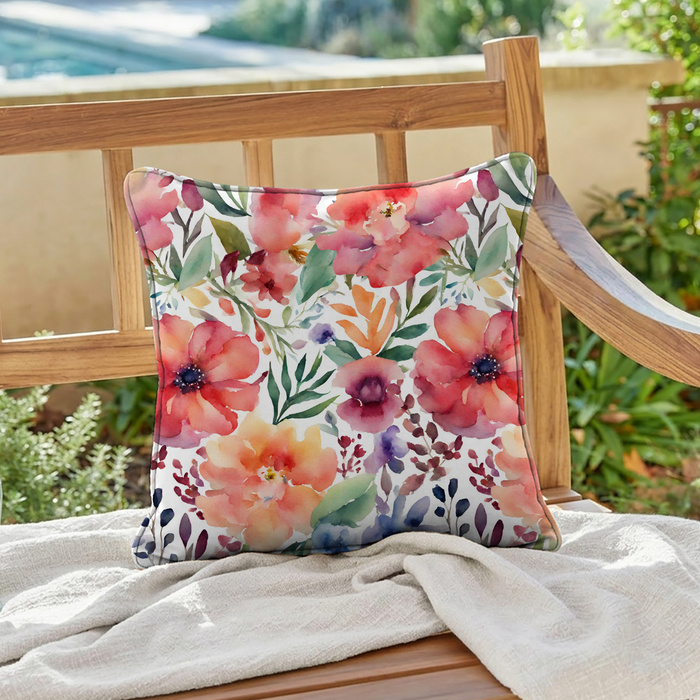 FLOWERS WZ. 74 - Cotton muslin