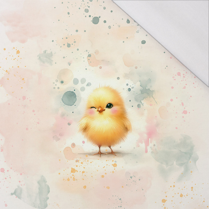 DUCKIE RAIN WZ. 5 - panel (60cm x 50cm) SINGLE JERSEY