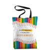 SHOPPER TASCHE - JESTEM LOGOPEDKĄ, A TY JAKĄ MASZ SUPERMOC? / kredki - Panama 220g Webware - Nähset