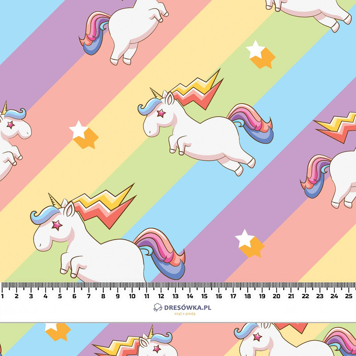 UNICORNS pat.1 - Viscose jersey