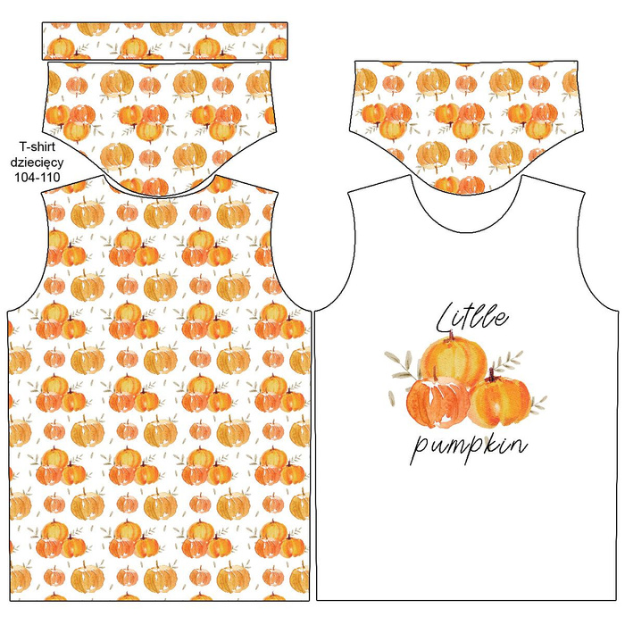 KINDER T-SHIRT- KÜRBISSE Ms 5 (KÜRBISGARTEN) - Single Jersey