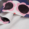 GIRL IN GLASSES / purple - rain cloak fabric