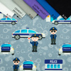 POLIZEI / dunkelgrau -  Sommersweat