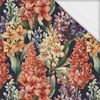 FLOWERS WZ.21- single jersey s elastanem ITY