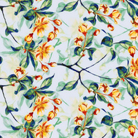 APPLE BLOSSOM pat. 1 (yellow) - Viscose jersey