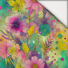 FLORAL REVERIE WZ. 11 - lehký, česaný úplet