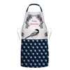 CHRISTMAS APRON - Frohe Weihnachten / bird