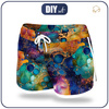 Dámské koupací šortky - ALCOHOL INK WZ. 12 - M