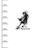 HORSE pat. 5 - panel (75cm x 80cm) SINGLE JERSEY PANEL