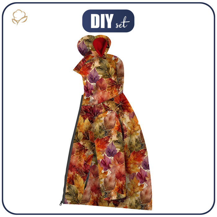KINDERJACKE TEDDY (ZOE) - AUTUMN WZ. 9 - Nähset (98/104)