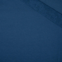 French Terry mit Elasthan - DENIM (D-12)