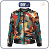 WOMEN’S BOMBER JACKET (KAMA) - EYES - sewing set M