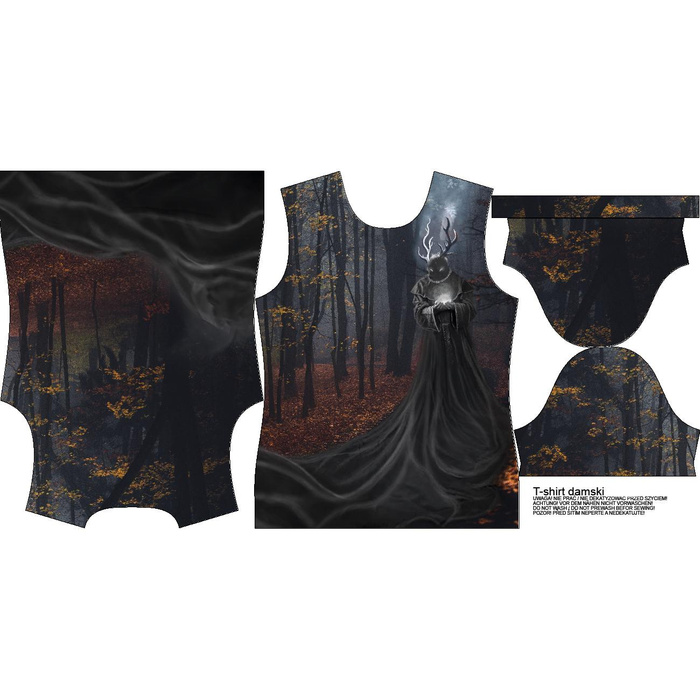 DAMEN T-SHIRT - POMROK BIEST - Nähset XL