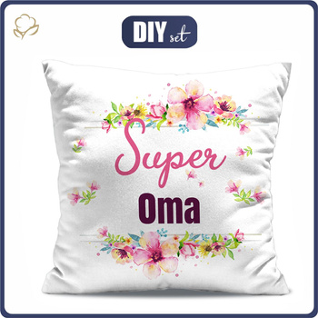 PILLOW 45X45 - SUPER OMA - sewing set