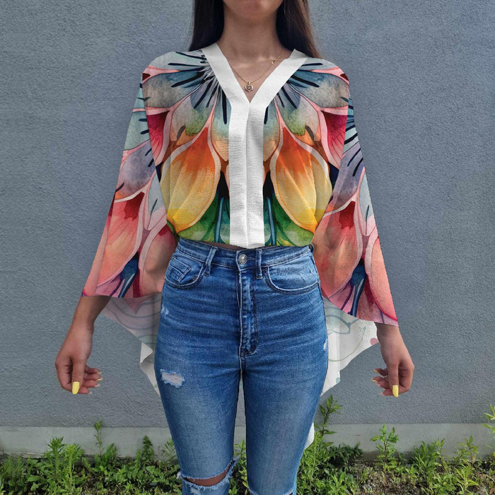 PAREO - WATERCOLOR FLORAL VZ. 5 - Sada šití 