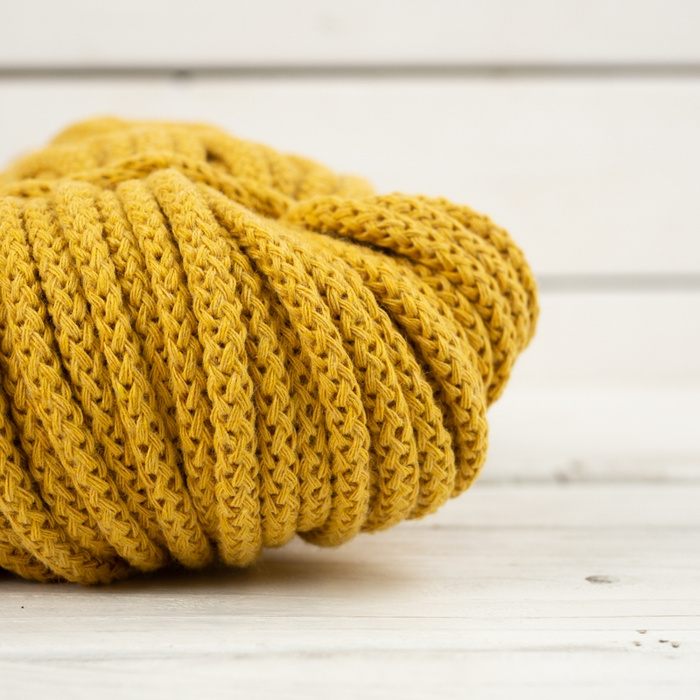 Strings cotton 5mm - MUSTARD