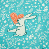 RABBITS IN LOVE - looped knit PE240