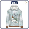 CLASSIC DAMEN HOODIE (POLA) - I WANNA BUILD A SNOWMAN (WINTER IN DER STADT) - Sommersweat - XXXL