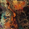 ALCOHOL INK WZ. 11 - single jersey