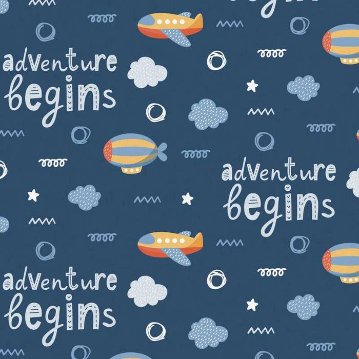 PLANES (ADVENTURE BEGINS) / dark blue (ADVENTURE BEGINS) - softshell