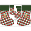 Christmas Stocking Set - GRID / CHRISTMAS TREE
