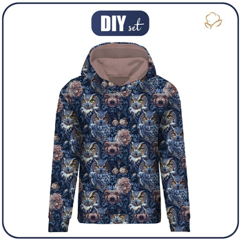 CLASSIC WOMEN’S HOODIE (POLA) - GOTHIC wz.7 - sewing set