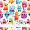 FUNNY MONSTERS M. 2 - Single Jersey